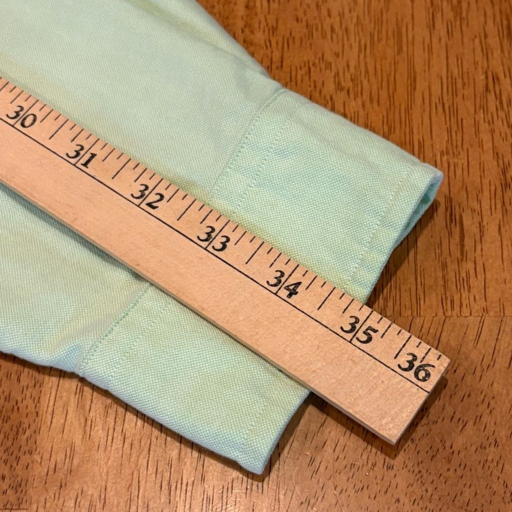 Ralph Lauren Lime Green Long Sleeve Shirt L - Picture 9 of 9